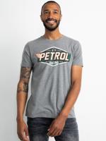 Petrol Industries Heren Petrol Logo T-Shirt Grijs - XS - thumbnail