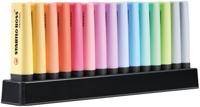Stabilo boss original pastel - markeerstift - 15 stuks deskset - thumbnail