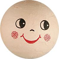 Creativ Company Hoofden, d 40 mm, licht beige, 5 stuk/ 1 doos - thumbnail