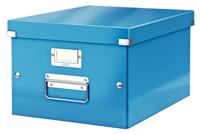 Leitz WOW opbergdoos Click & Store, ft A4, blauw - thumbnail