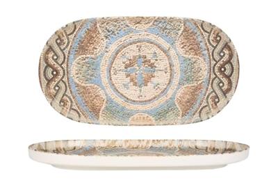 Rinart Serveerschaal - Celest - Porselein - 31x18 cm - set van 2