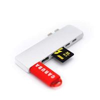 Caruba D150971 USB 3.0 Interface-Hub (Gen 1) Type-C 500 Mbit/s White - thumbnail