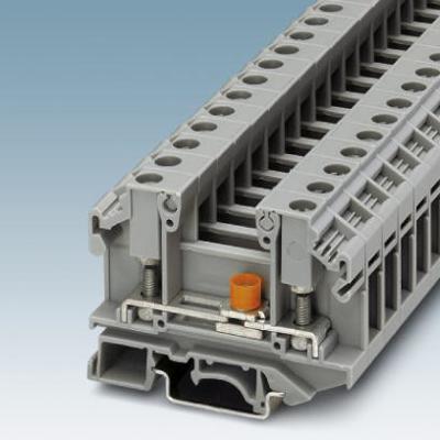 Phoenix Contact 0790446 Scheidingsklem 11 mm Boutaansluiting Grijs 50 stuk(s)