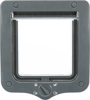 TRIXIE 4-WEG KATTENLUIK INCLUSIEF TUNNELSTUK GRIJS - thumbnail