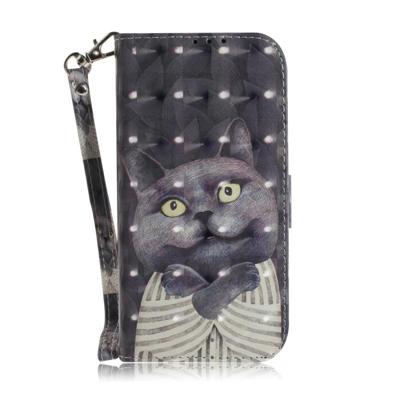 3D-schilderij patroon gekleurde tekening horizontale Flip lederen case voor Xiaomi Redmi 7A met houder & kaartsleuven & portemonnee (Embrace kat) 3D-schilderij patroon gekleurde tekening horizontale Flip lederen case voor Xiaomi Redmi 7A met houder & kaartsleuven & portemonnee (Embrace kat)