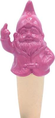 Stoobz Design Waterdruppelaar f*ck you kabouter roze
