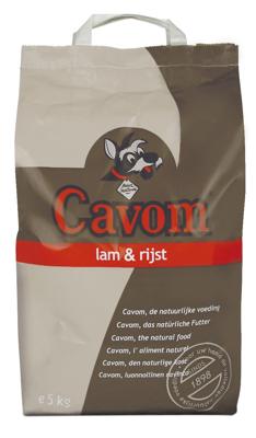 Cavom Compleet lam en rijst hondenvoer 5 kg