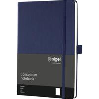 Sigel CO685 Notitieboek Conceptum Hardcover DIN A5 Blanco Donkerblauw Aantal paginas: 97 - thumbnail
