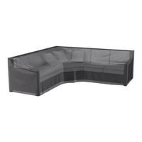 AeroCover | Loungesethoes 270 x 270 x 90 x 65-90(h) cm | L-vorm Trapeze - thumbnail