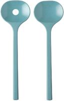 Mepal saladebestek Bloom 2-delig - pebble green - thumbnail