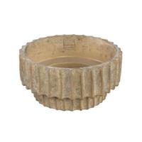 PTMD schaal mitty m bruin 25 cm | 8 stuks - thumbnail