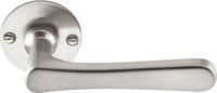 Formani TIMELESS 1935MRR50 deurkruk ongeveerd op rozet - mat nikkel - thumbnail