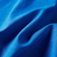 Kindershirt met lange mouwen runderprint 128 kobaltblauw - thumbnail
