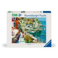 Ravensburger - Puzzel voor volwassenen - Puzzel van 1500 stukjes - Romantiek in de Cinque Terre - 14 jaar en ouder - Puzzel van topkwaliteit - 12000430 - thumbnail