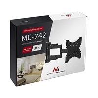 Maclean MC-742 tv-bevestiging 106,7 cm (55") Zwart - thumbnail