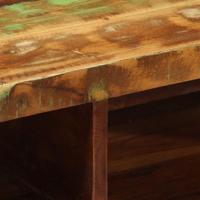 Tv-meubel wandmontage 80x30x19 cm massief gerecycled hout - thumbnail