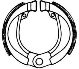 Newfren remsegmentset gf0245 fox