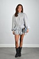 Marant Etoile short Puria SH0255FA-D1J05E light blue - thumbnail