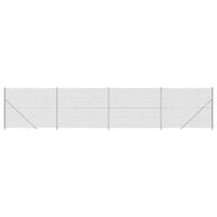 VidaXL Gaashek met flens 1,6x10 m zilverkleurig - thumbnail