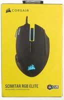 CORSAIR SCIMITAR RGB ELITE-gamingmuis - 18.000 DPI - zwart (CH-9304211-EU) - thumbnail
