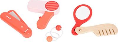 Small Foot houten retro speel make-up in koffer - thumbnail