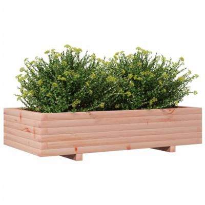 VidaXL Plantenbak 110x60x26,5 cm massief douglashout