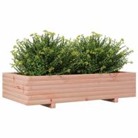VidaXL Plantenbak 110x60x26,5 cm massief douglashout - thumbnail