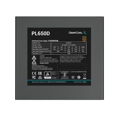 DeepCool PL650-D 650W 80 Plus Bronzen Voeding