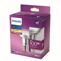 Philips LED 77387800 LED-lamp Energielabel F (A - G) E27 Reflector 8 W = 100 W Warmwit (Ø x l) 8 cm x 11.2 cm 1 stuk(s) - thumbnail