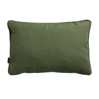 Sierkussen 60x40 piping Panama groen - thumbnail