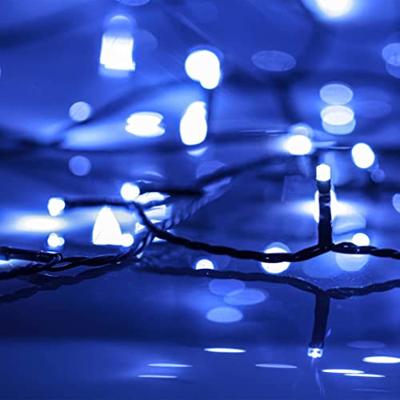 VidaXL Lichtslinger met 1000 led&apos;s blauw 100 m pvc