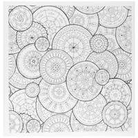 Stylex kleurboek volwassen 24x24 cm - thumbnail