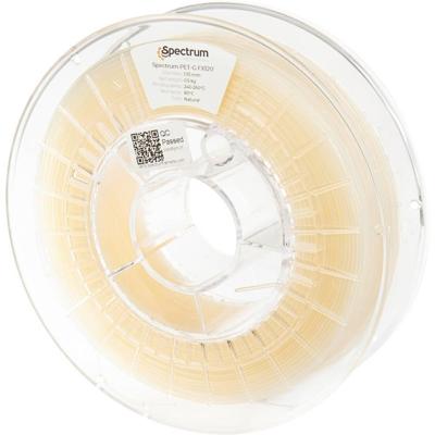 Spectrum Filaments 80416 PET-G FX120 Filament PETG Hittebestendig, Flexibel, Geurarm, Chemisch bestendig 1.75 mm 500 g Natuur 1 stuk(s) Spectrum Filaments 80416 PET-G FX120 Filament PETG Hittebestendig, Flexibel, Geurarm, Chemisch bestendig 1.75 mm 500 g Natuur 1 stuk(s)