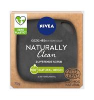 Nivea Naturally clean zuiverende scrub 75 Gram - thumbnail