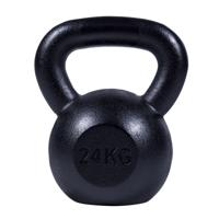 Kettlebell (24 kg) Gietijzer Zwart - thumbnail