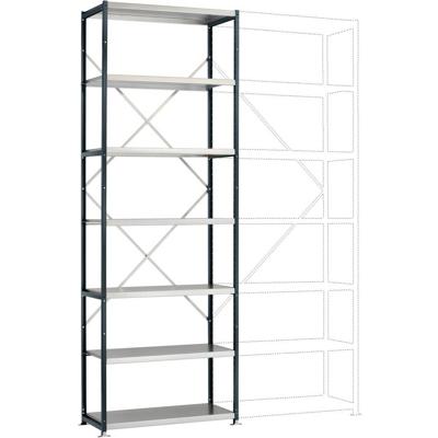 Manuflex RP1617.7016 Magazijnstelling basismodule (b x h x d) 1030 x 3000 x 300 mm Staalbodem Manuflex RP1617.7016 Magazijnstelling basismodule (b x h x d) 1030 x 3000 x 300 mm Staalbodem