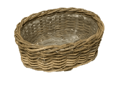 Mand Pot ovaal l44b32h15cm Van der Leeden - Van der leeden Mand Pot ovaal l44b32h15cm Van der Leeden - Van der leeden