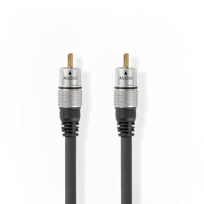 Nedis CAGC24170AT15 Digitale Audiokabel Rca Male - Rca Male 1,50 M Antraciet