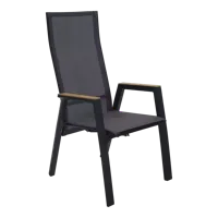 Standenstoel Amir teak negro - thumbnail