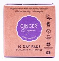 Ginger Organic Maandverband Ultradun - thumbnail