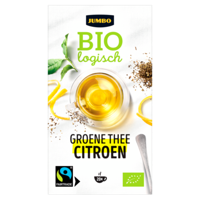 Jumbo Biologisch Groene Thee Citroen 20 Stuks - thumbnail