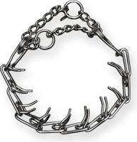 Prikhalsband hond - 9 schakels - 3,2mm - Verchroomd - thumbnail