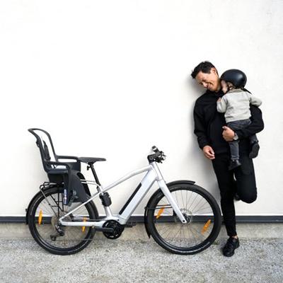Thule Kinderzitje achter ride along 2 voor framebevestiging - dark grey - thumbnail