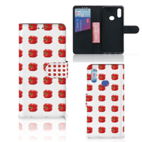 Samsung Galaxy A10s Book Cover Paprika Red - thumbnail