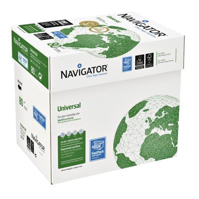 Navigator Universal printpapier ft A4, 80 g, doos van 2500 vel