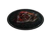 GENESIS NDG-2064 Tellur 400 Round Lava Stoelmat - thumbnail