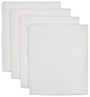 HEMA Hydrofieldoeken 60x60 wit - 4 stuks (wit) - thumbnail