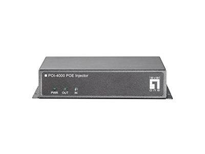 LevelOne 1x FE PoE-injector Adapter POI-4000 60.0W PoE