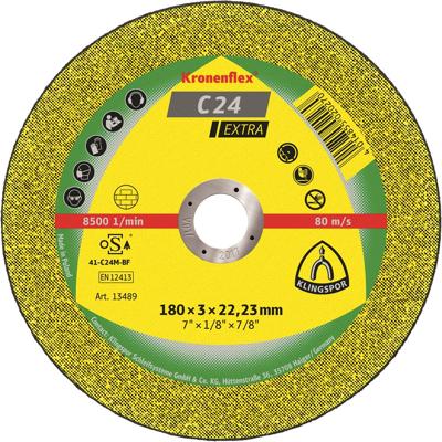 Klingspor doorslijpschijf C 24 EX 230x3.0x22.23mm
