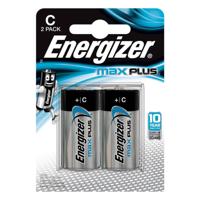 Energizer Max Plus C batterij (baby) Alkaline 1.5 V 2 stuk(s) - thumbnail